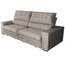 Ver imagem 5 de Sofá Regulável 3 Lugares 250 cm Gold Star Marrom Platinum Tabaco