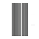 Ver imagem 1 de Painel Ripado Eva Laminado Autocolante 5 Ripas 1,1m para Meia Parede Grafite