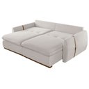 Ver imagem 4 de Sofá Cama Retrátil e Reclinável Inova 230 Cm Braço 15 Cm Meu Sofá Online