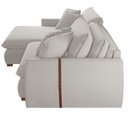 Ver imagem 3 de Sofá Cama Retrátil e Reclinável Inova 230 Cm Braço 15 Cm Meu Sofá Online