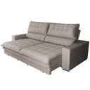 Ver imagem 2 de Sofá Regulável 3 Lugares 270 cm Gold Star Marrom Platinum Tabaco