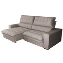 Ver imagem 4 de Sofá Reclinável 3 Lugares 300 cm Gold Star Marrom Platinum Tabaco