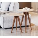 Ver imagem 4 de Jogo Mesas de Apoio Brescia Perola