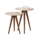 Ver imagem 3 de Jogo Mesas de Apoio Brescia Perola