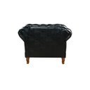 Ver imagem 6 de Conjunto Sofá Chesterfield 3 Lugares + 2 Poltronas Dom Pedro Preto
