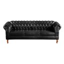 Ver imagem 2 de Conjunto Sofá Chesterfield 3 Lugares + 2 Poltronas Dom Pedro