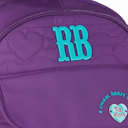 Ver imagem 2 de Mochila de Costas Heart Beats Roxo 17,5 Rb27015