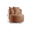 Ver imagem 4 de Poltrona Redonda Orgânica Moon