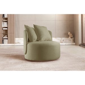 Poltrona Redonda Orgânica Moon