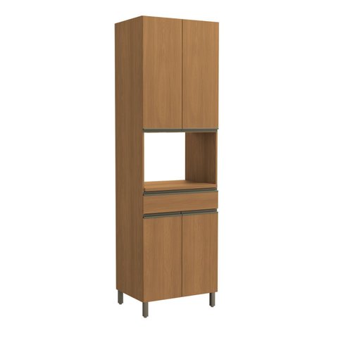 Armário de Cozinha Torre Quente 70cm 2 Nichos Pés Cb979 Maxxi Kappesberg