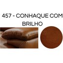 Ver imagem 2 de Poltrona Stela 80cm Couro Marrom - Sallar Home