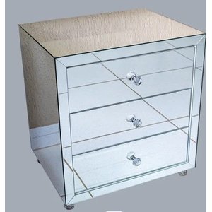 Mesa de Cabeceira Maximus Espelhada
