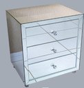 Ver imagem 1 de Mesa de Cabeceira Maximus Espelhada