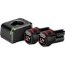 Kit Recarga Bosch, 1 Carregador com 2 Baterias 12V - 1