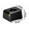 Kit Recarga Bosch, 1 Carregador com 2 Baterias 12V - 2