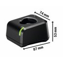 Ver imagem 2 de Kit Recarga Bosch, 1 Carregador com 2 Baterias 12V