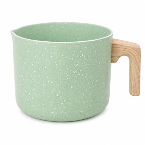 Leiteira Inducao Fervedor Nanoceramico 1,5L Caneco Antiaderente Verde