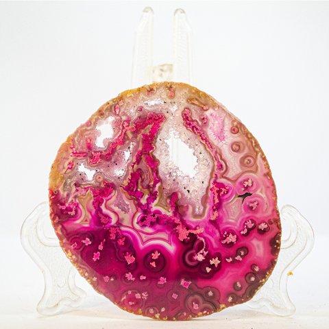 Chapa de Ágata Pedra Natural Platter Placa Exclusiva