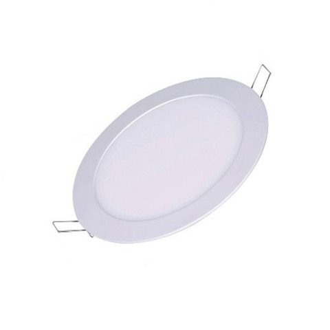 Painel LED Taschibra Lux 24W Embutir 6500k Redondo Branco - Bivolt