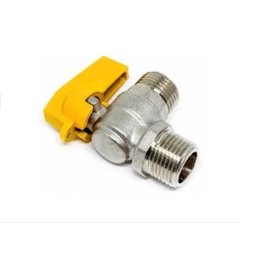 Kit Instalação Gás Encanado Flexível 1m Registro e Adaptador para Fogão de Piso, Forno e Cooktop - 3
