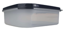 Ver imagem 2 de Modular Quadrado 1,2 Litros Transparente com Tampa Preta Tupperware