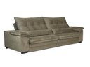 Ver imagem 2 de Sofá Retrátil Reclinável 2,10m com Molas e Espuma D33 Biondi Veludocristal - Netsofas - Castor