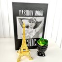 Ver imagem 3 de Decoração sala livro fake + mini vaso taça + enfeite torre