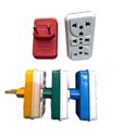 Ver imagem 2 de Adaptador Benjamim Tomada 10a 20a Casulo 3 Saídas Kit 3 Unid