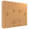 Móveis para Quarto Guarda-roupa 8 Portas Paris - 2