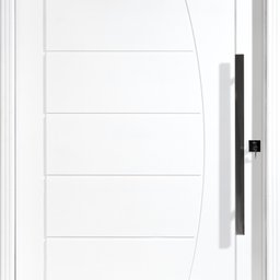 Porta Pivotante Maciça 214x109cm Eucalipto Pm78 Solar Cruzeiro Portas Fundo Primer - 3