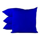 Ver imagem 1 de Almofáda Cheia para Sofá Cor Lisa a Sua Escolha 60 x 60 cm - 1Unidade - Azul - Liso