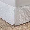 Ver imagem 2 de Saia para Cama Box Queen Pratic Matelada 1 Peça - Branco