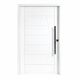 Porta Pivotante Maciça 214x127cm Eucalipto Pm78 Solar Cruzeiro Portas Fundo Primer