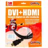 Cabo Dvi para Hdmi, 5 Metros - 2