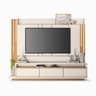 Estante Home Theater Montane - Off White / Cinamomo - Hb Móveis - 1