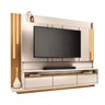 Estante Home Theater Montane - Off White / Cinamomo - Hb Móveis - 4
