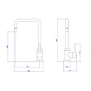 Ver imagem 4 de Misturador Monocomando de Mesa para Cozinha Deca