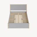 Ver imagem 5 de Cama Casal 4 Gavetas Íris CabeCasa MadeiraOriginals Cinza/Marrom