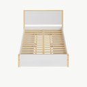 Ver imagem 5 de Cama Casal 4 Gavetas Íris CabeCasa MadeiraOriginals Branco/Marrom