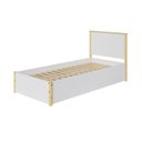 Ver imagem 7 de Cama Solteiro 2 Gavetas Íris CabeCasa MadeiraOriginals Branco/Marrom