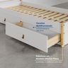 Cama Solteiro 2 Gavetas Íris CabeCasa MadeiraOriginals - 3