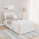 Ver imagem 1 de Cama Solteiro 2 Gavetas Íris CabeCasa MadeiraOriginals Branco/Marrom