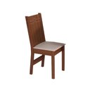 Ver imagem 4 de Conjunto Mesa Retangular Pérola com 6 Cadeiras Paraty Fosca - Bagum Bege Naturalle
