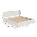 Ver imagem 2 de Cama King 4 Gavetas Íris CabeCasa MadeiraOriginals