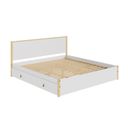 Ver imagem 6 de Cama King 4 Gavetas Íris CabeCasa MadeiraOriginals Branco/Marrom