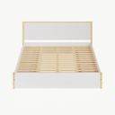 Ver imagem 5 de Cama King 4 Gavetas Íris CabeCasa MadeiraOriginals Branco/Marrom