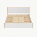 Ver imagem 5 de Cama King 4 Gavetas Íris CabeCasa MadeiraOriginals Branco/Marrom
