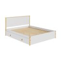 Ver imagem 5 de Cama Queen 4 Gavetas Íris CabeCasa MadeiraOriginals Branco/Marrom