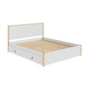 Ver imagem 5 de Cama Queen 4 Gavetas Íris CabeCasa MadeiraOriginals Branco/Marrom