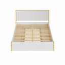 Ver imagem 6 de Cama Queen 4 Gavetas Íris CabeCasa MadeiraOriginals Branco/Marrom